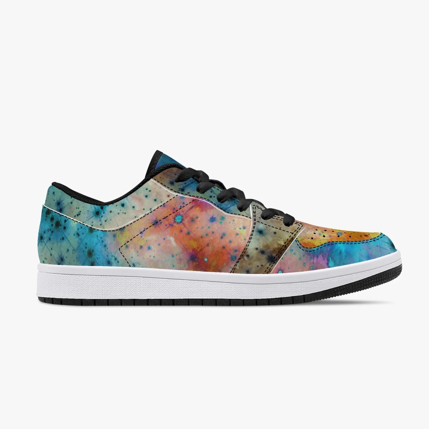 Acquiesce Nightshade Psychedelic Split-Style Low-Top Sneakers