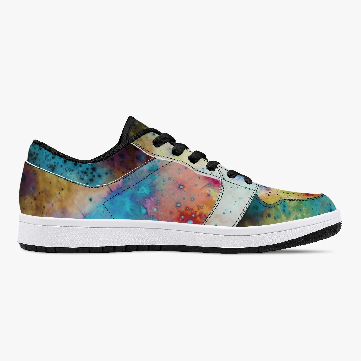 Acquiesce Nightshade Psychedelic Split-Style Low-Top Sneakers