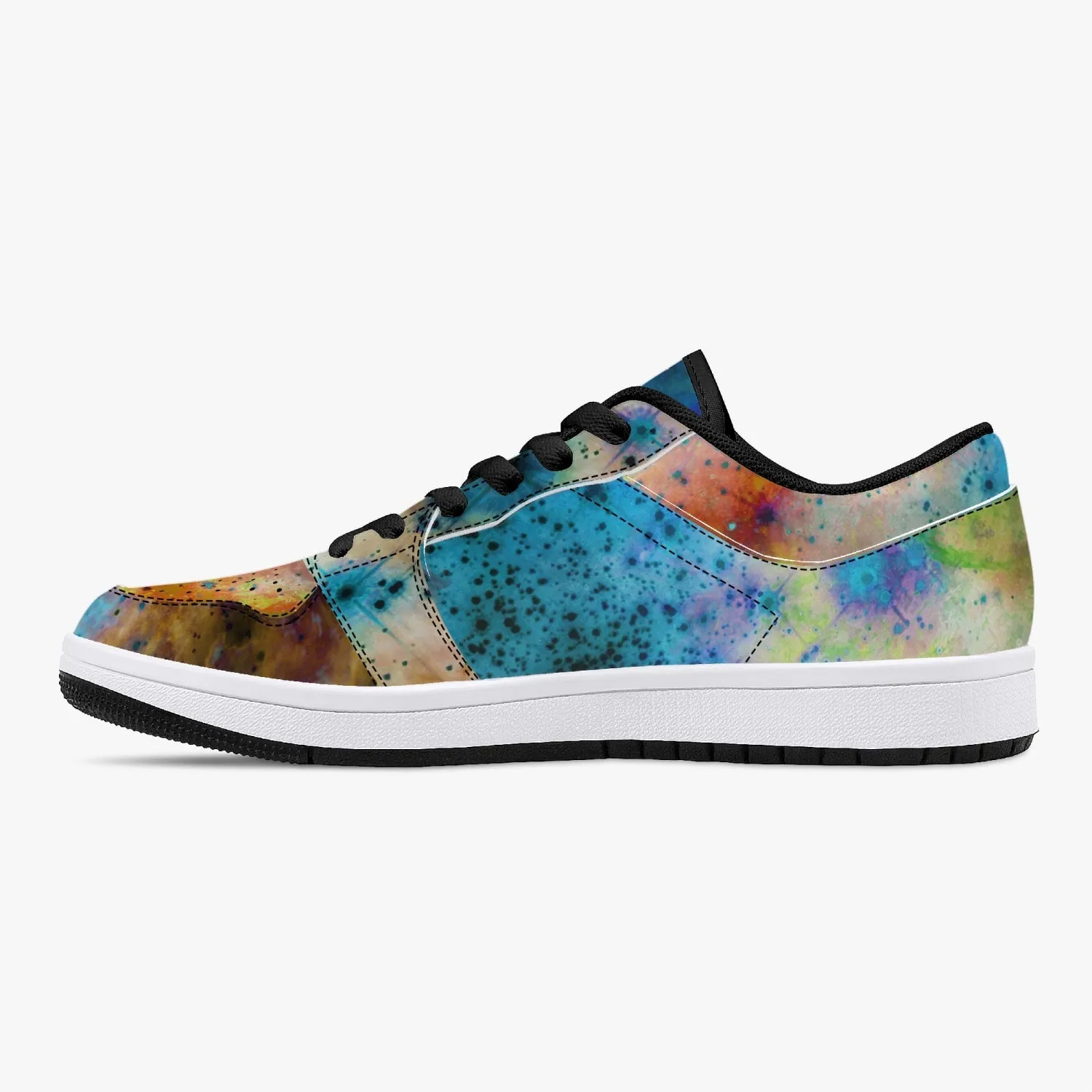 Acquiesce Nightshade Psychedelic Split-Style Low-Top Sneakers