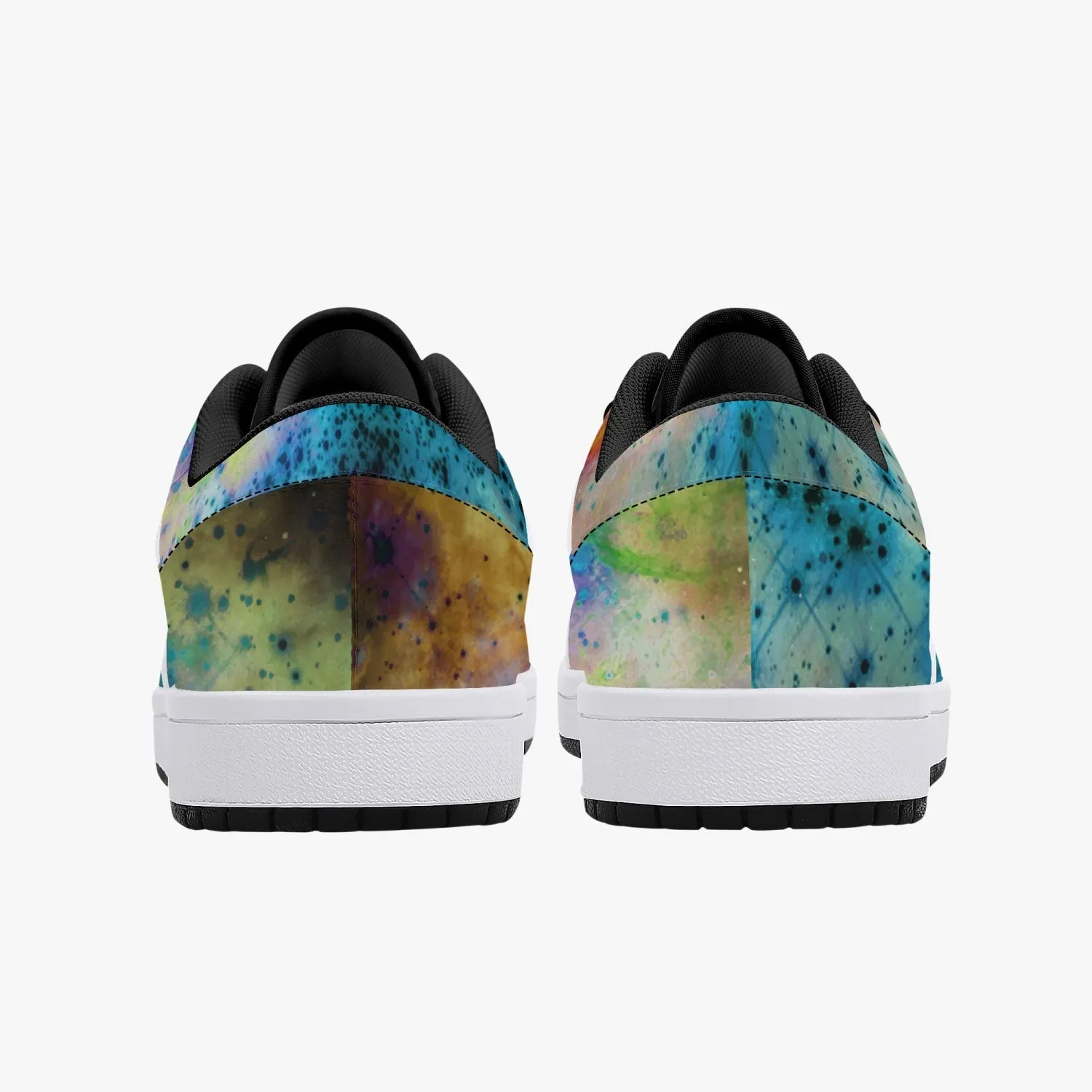 Acquiesce Nightshade Psychedelic Split-Style Low-Top Sneakers