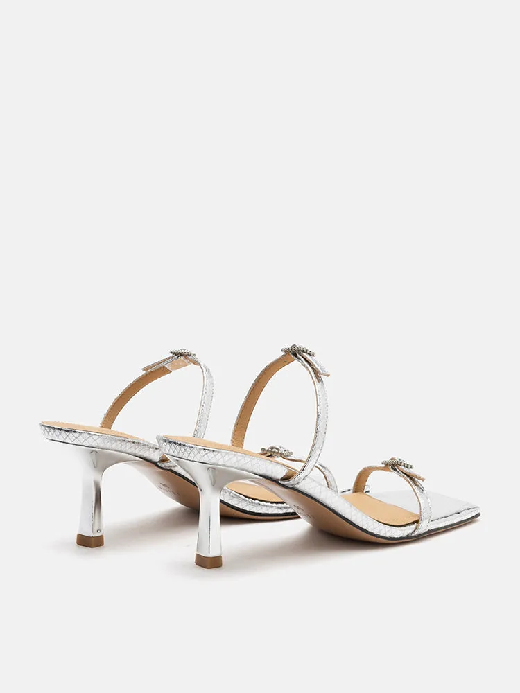 Augusta Buckled Strap Heel Sandals