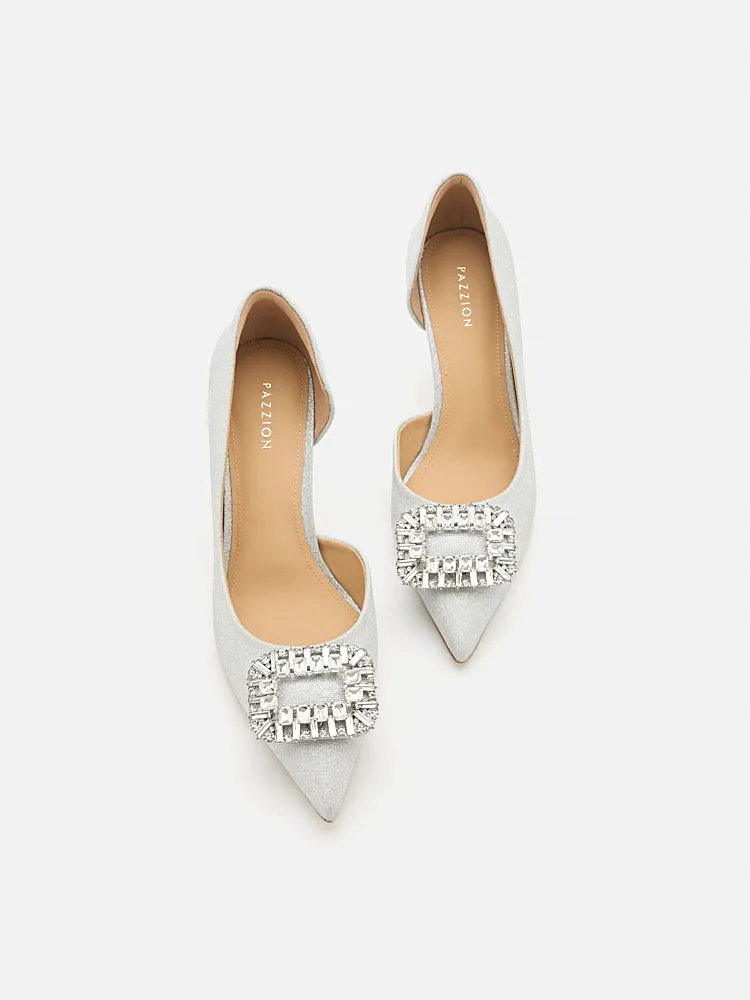 Ayra Diamante Embellished High Heels