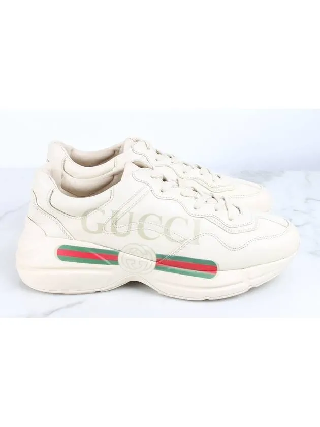 Band logo rhyton sneakers 6 5 255