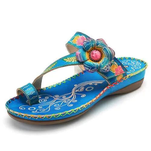 Bohemian Leather Sandals