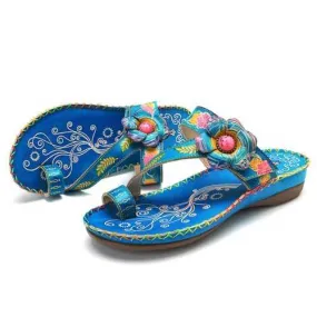 Bohemian Leather Sandals