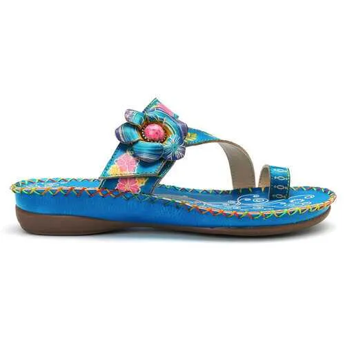 Bohemian Leather Sandals