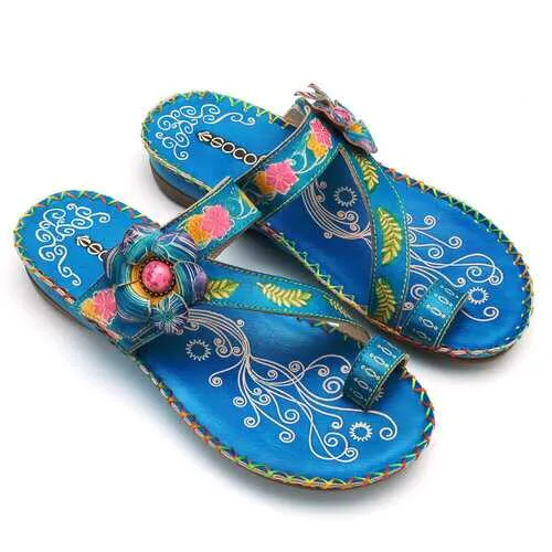 Bohemian Leather Sandals
