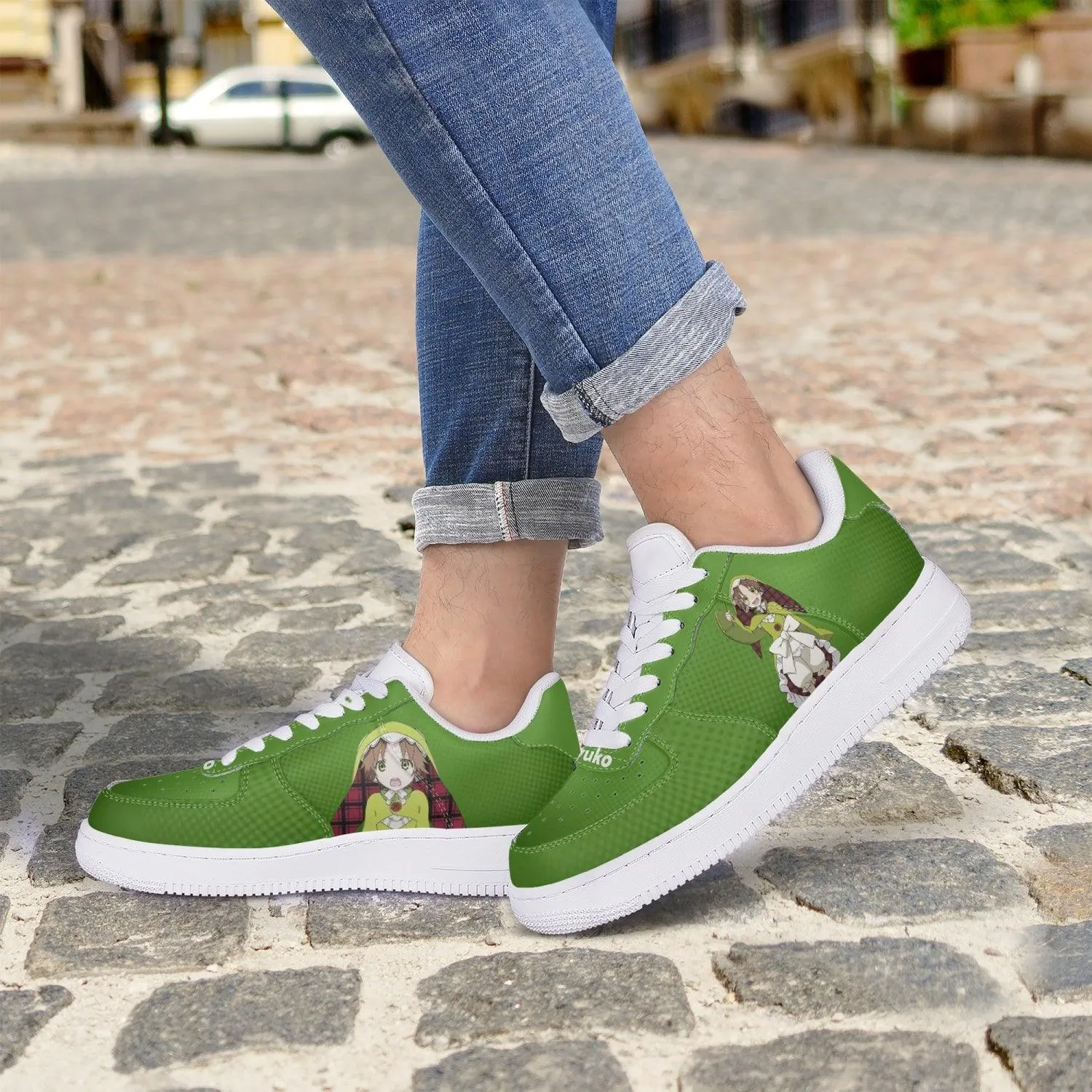 Braves Of The Six Flowers Chamot Rosso AF1 Anime Shoes