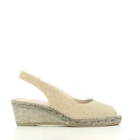 Calzanor 1536 Pink Slingback Espadrilles