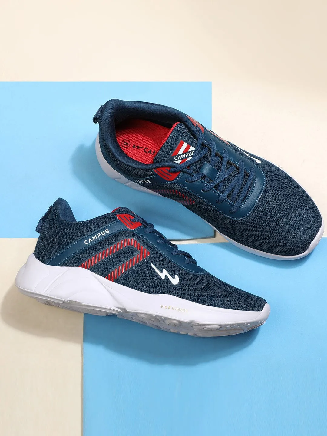 CAMP CASPER Blue Men's Running Shoes