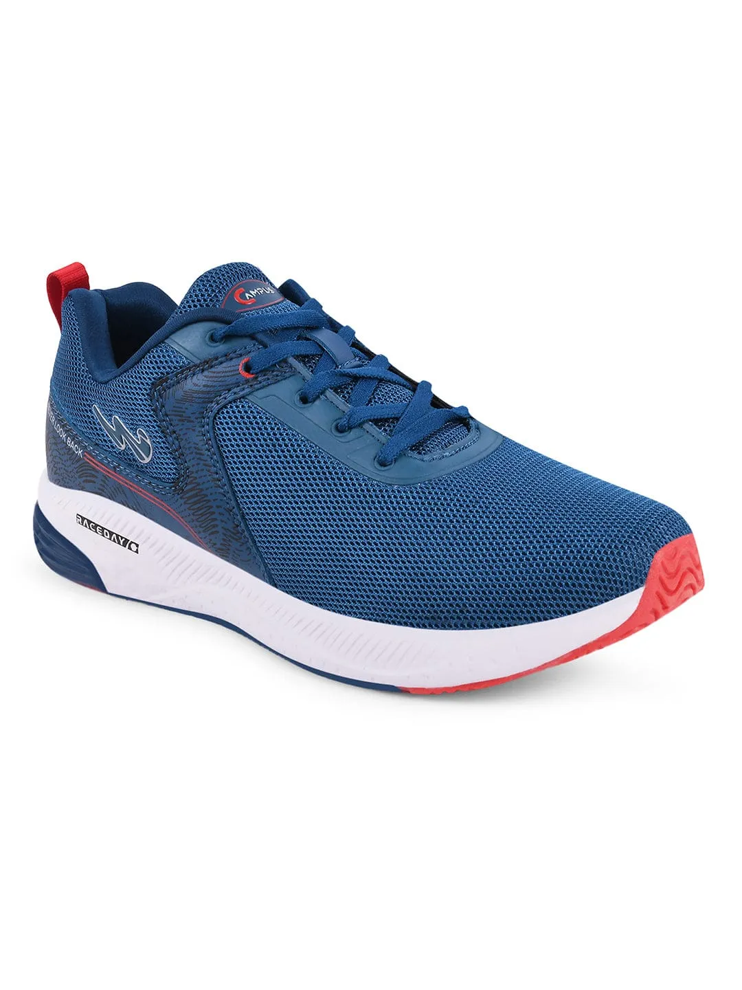 CAMP-SLASHER Blue Men's Running Shoes