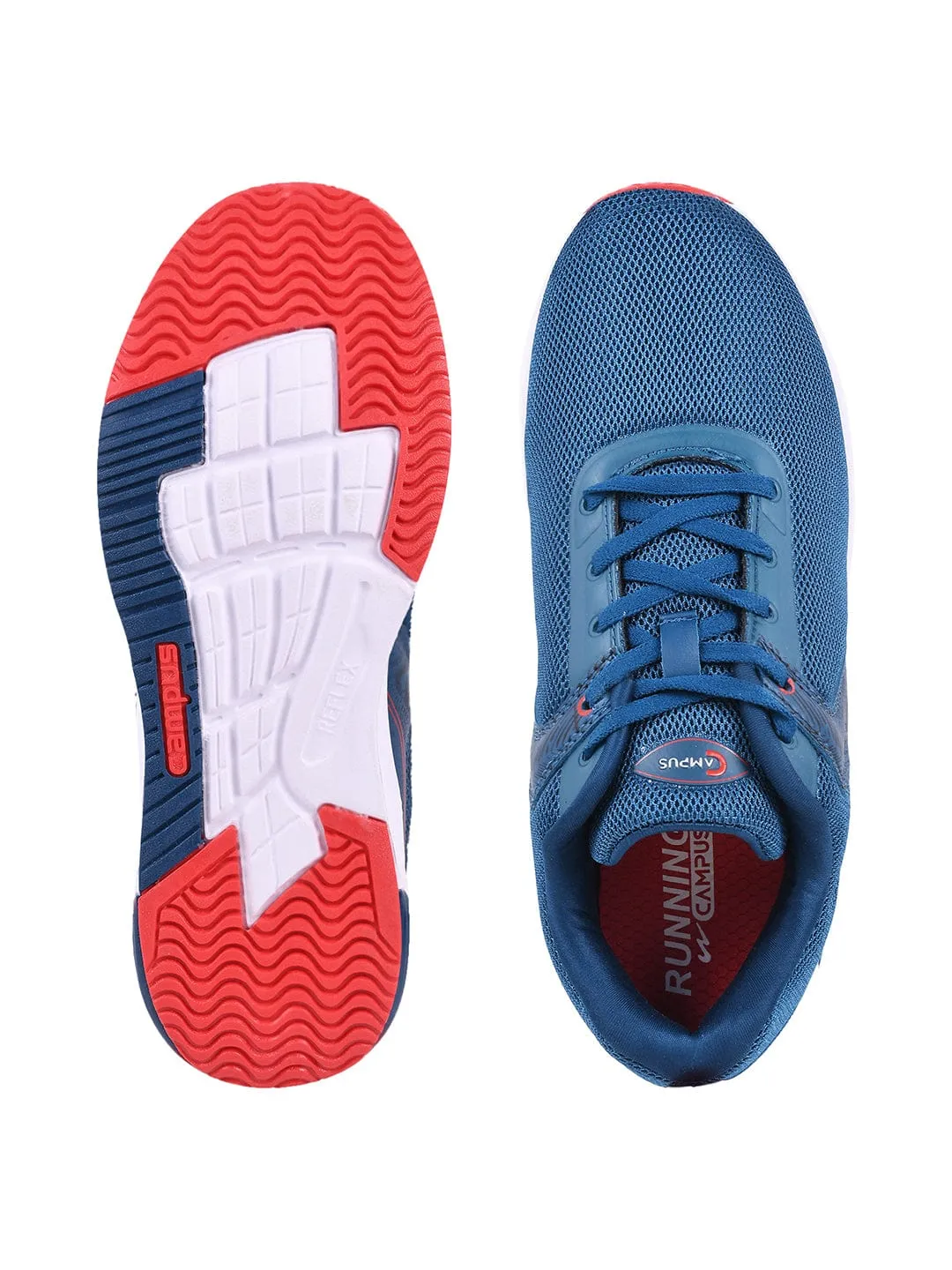CAMP-SLASHER Blue Men's Running Shoes