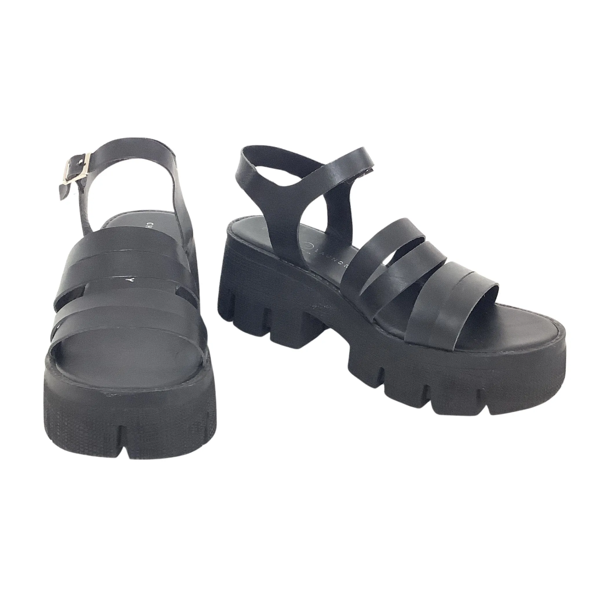 Chunky Black Sandals