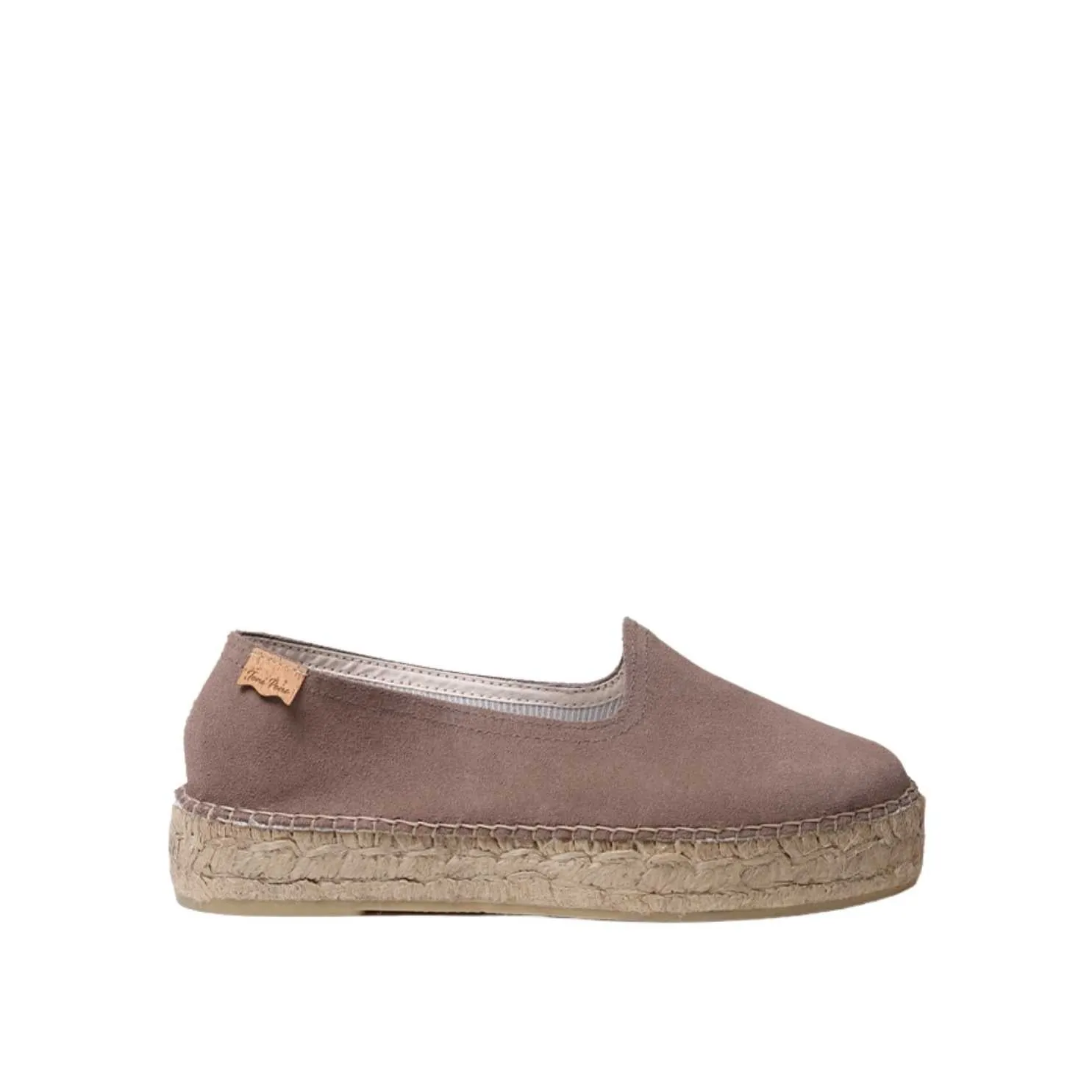 Closed Toe Suede Leather Espadrilles for Women - Keira