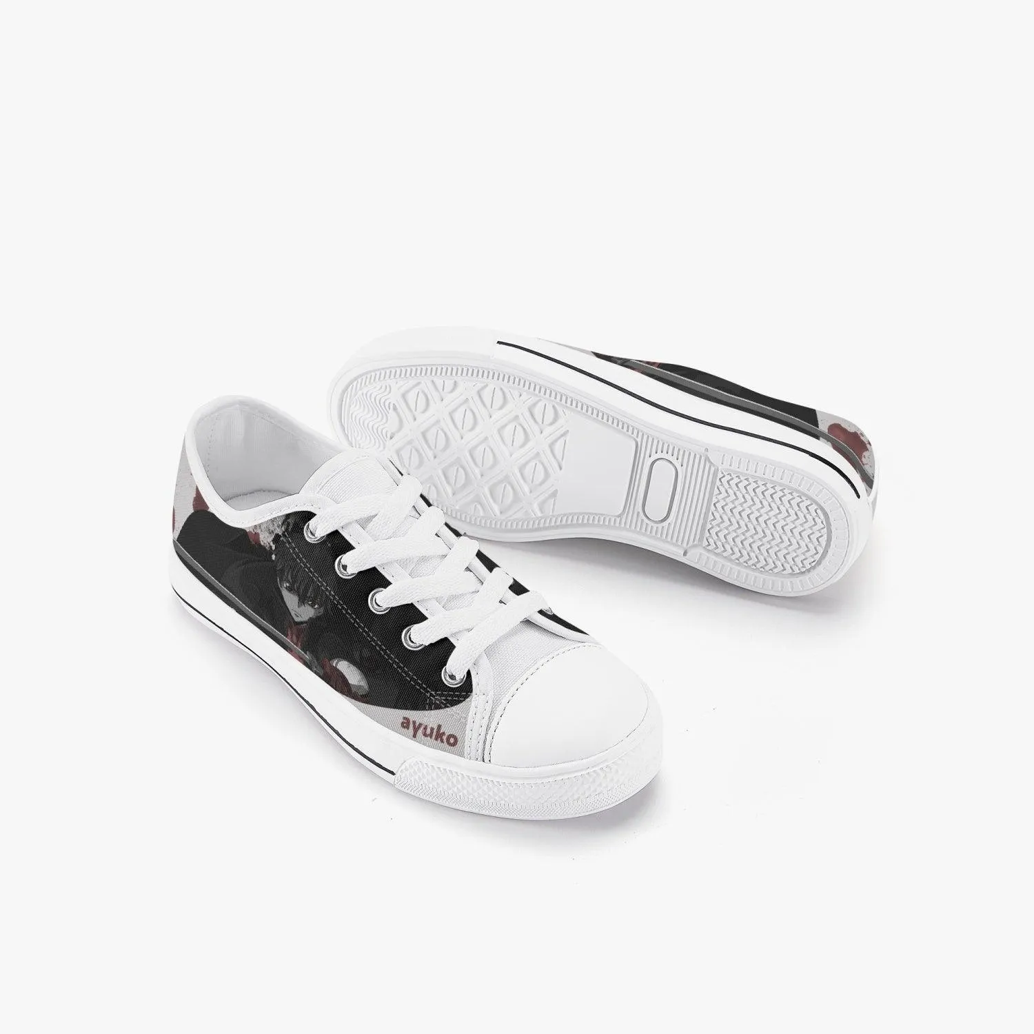 Code Geass Suzaku Kids A-Star Low Anime Shoes