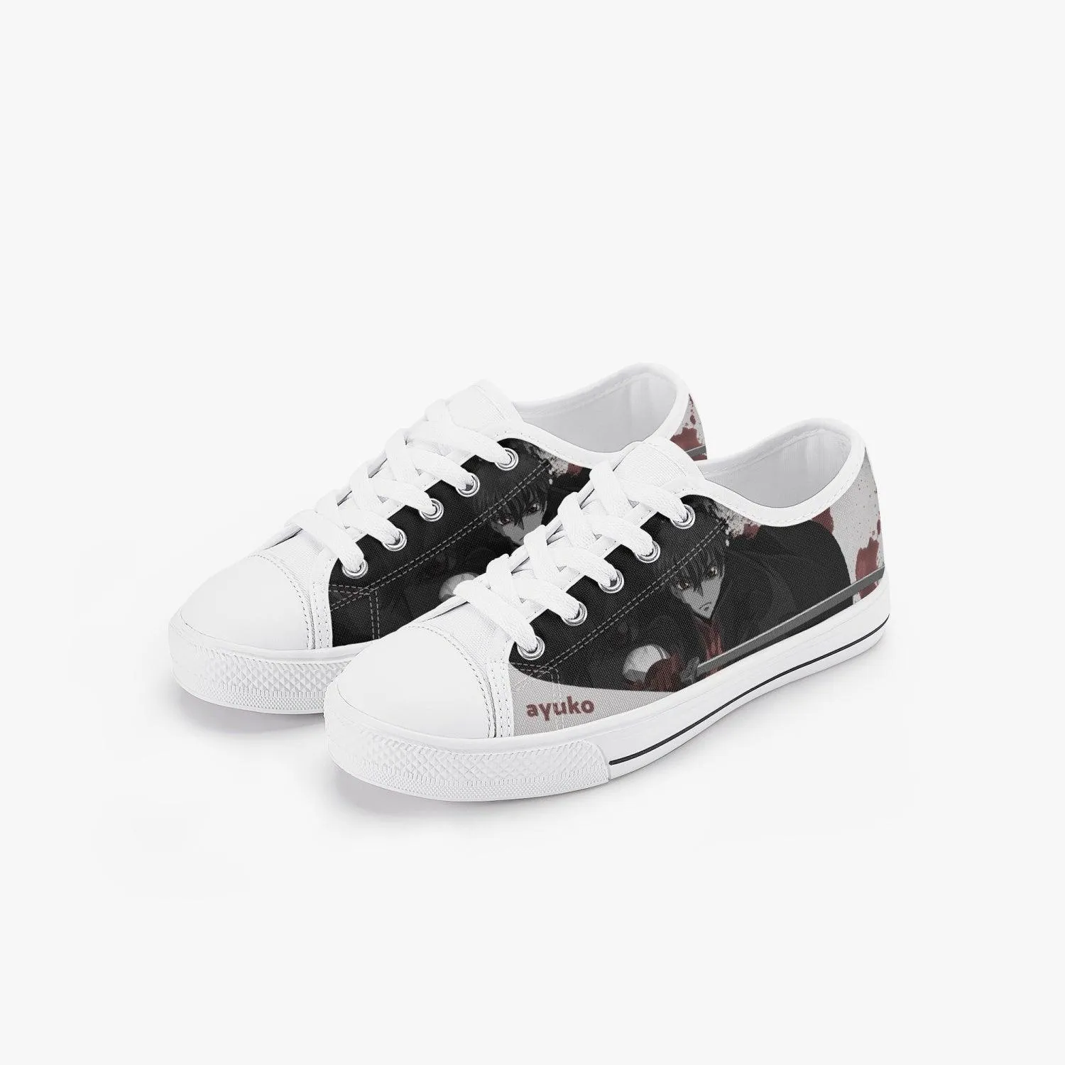 Code Geass Suzaku Kids A-Star Low Anime Shoes