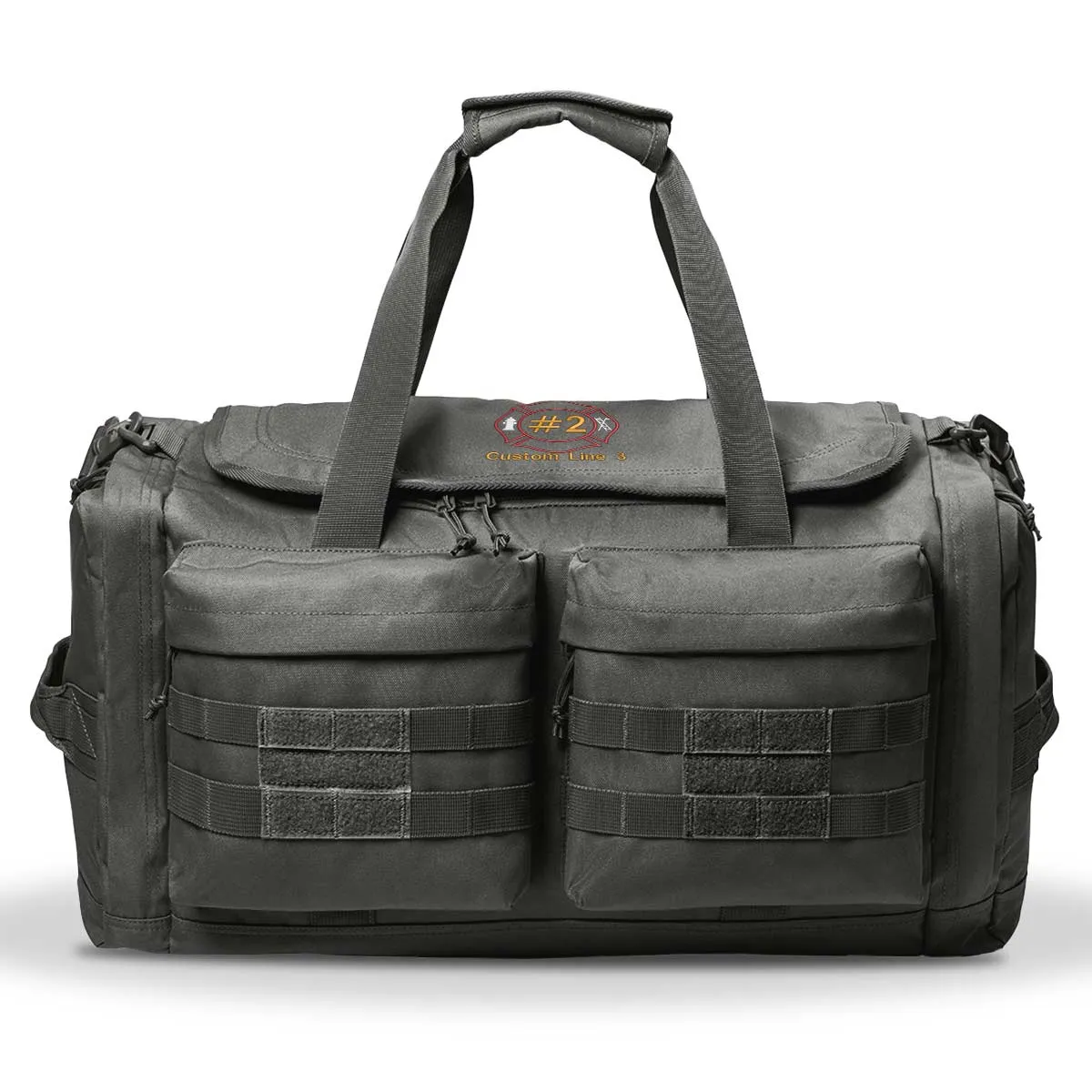 Customized Tactical Duffel Bag with with Maltese Embroidery