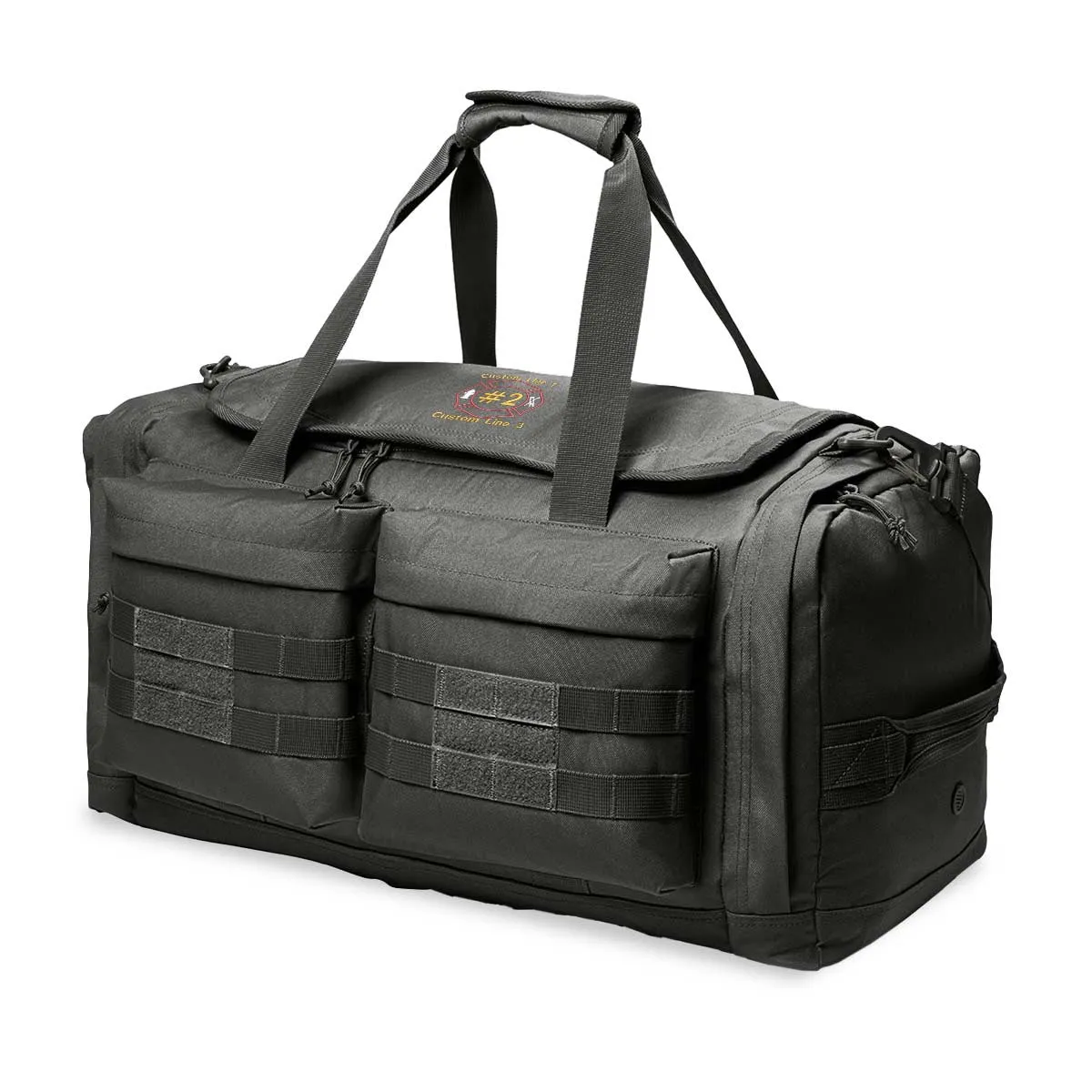 Customized Tactical Duffel Bag with with Maltese Embroidery