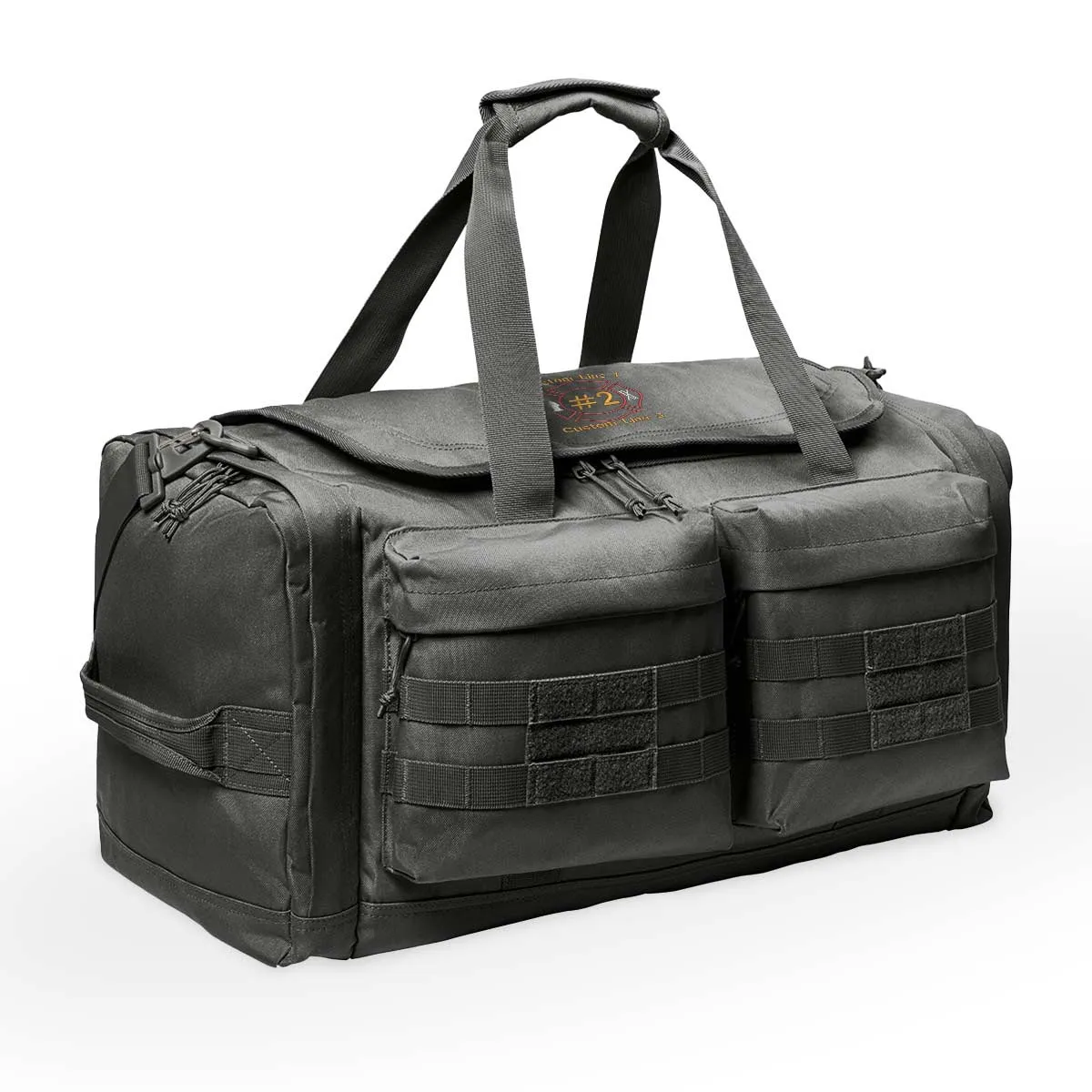 Customized Tactical Duffel Bag with with Maltese Embroidery