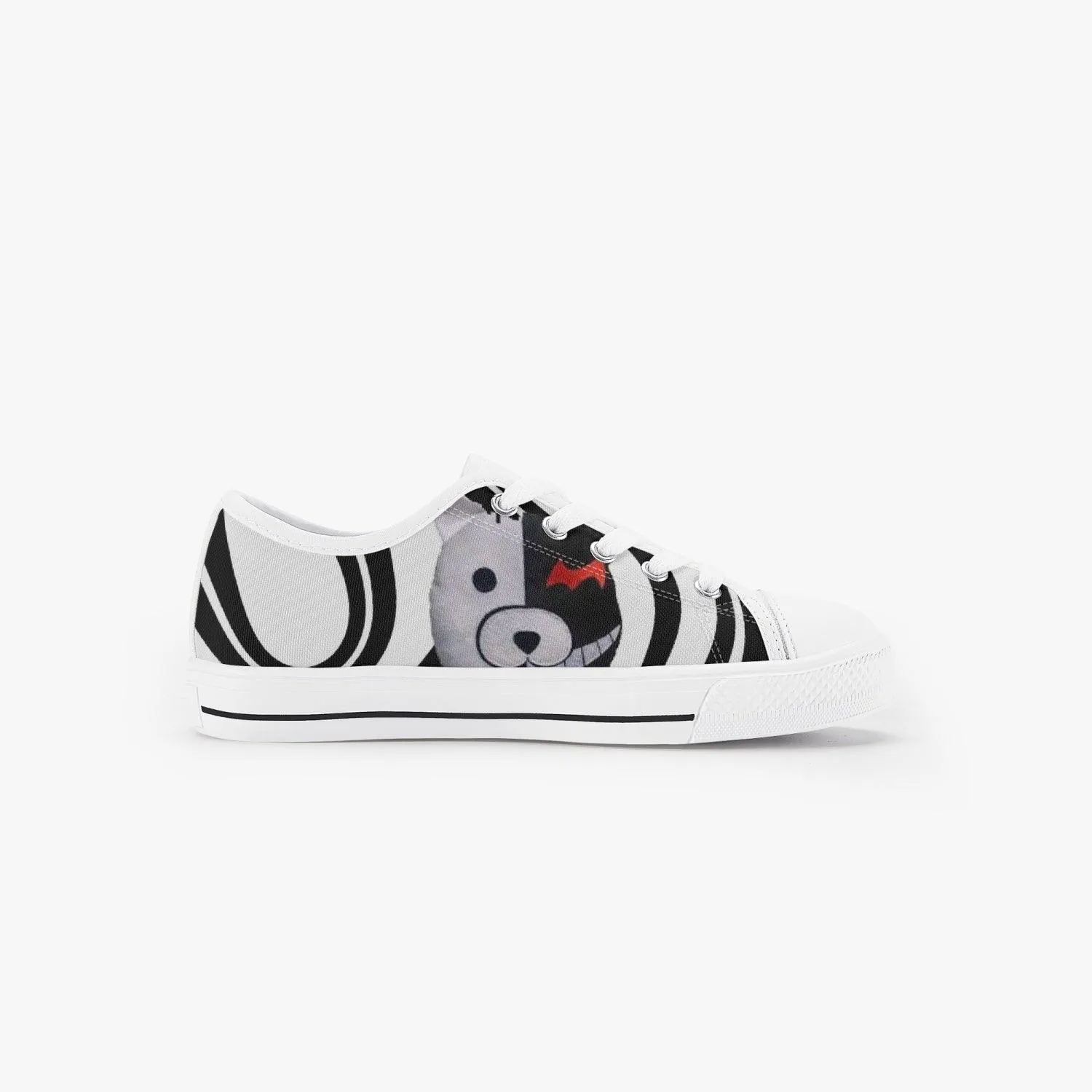 Danganronpa Monokuma Kids A-Star Low Anime Shoes