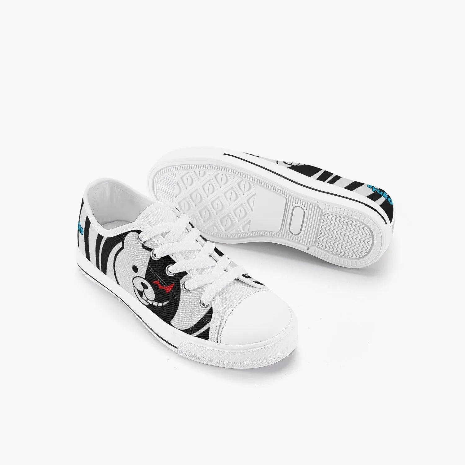 Danganronpa Monokuma Kids A-Star Low Anime Shoes