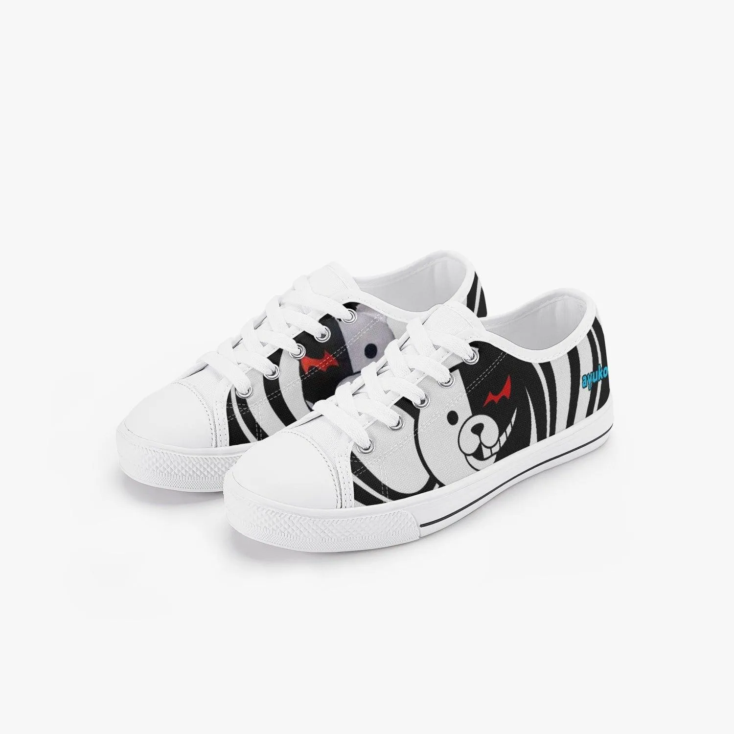 Danganronpa Monokuma Kids A-Star Low Anime Shoes