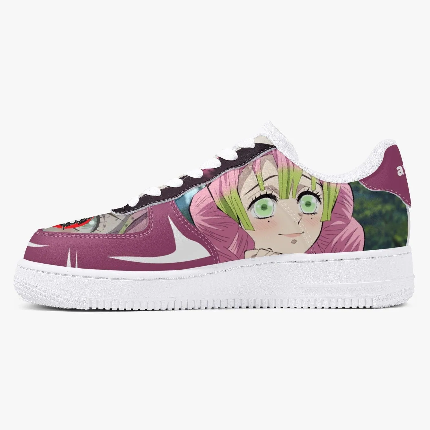 Demon Slayer Mitsuri kanroji AF1 Anime Shoes