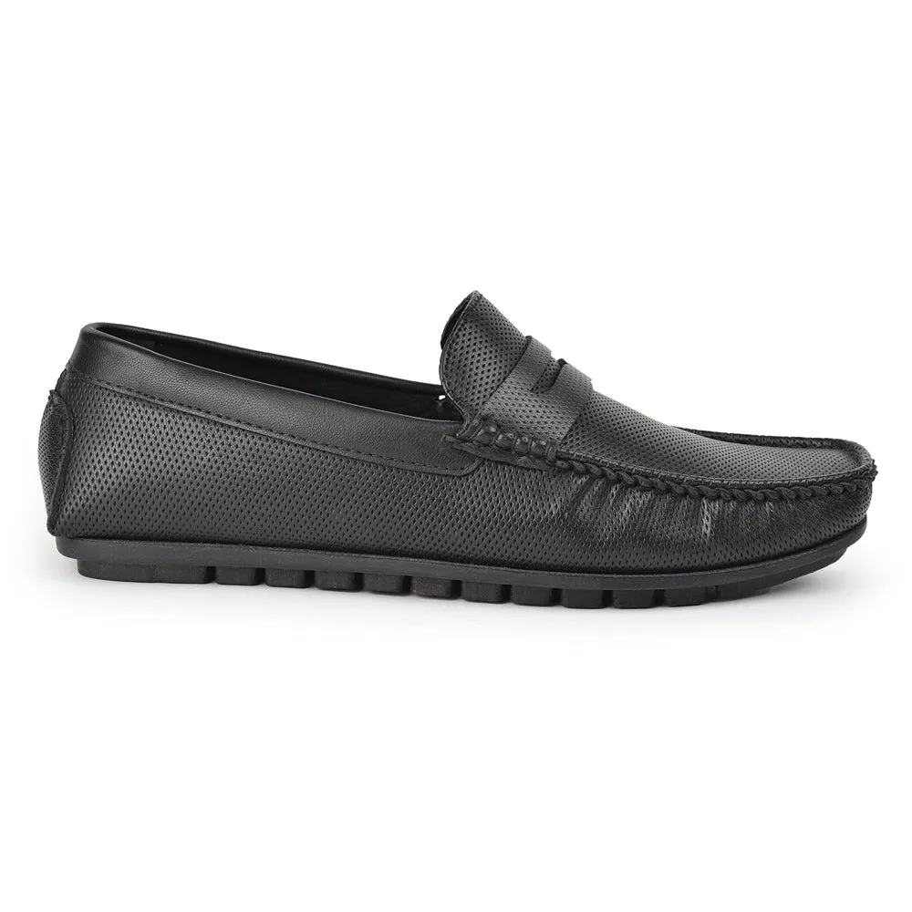 Fortune (BLACK) Casual Loafer Shoes For Men AVN-05 By Liberty