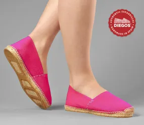 Fuchsia espadrilles