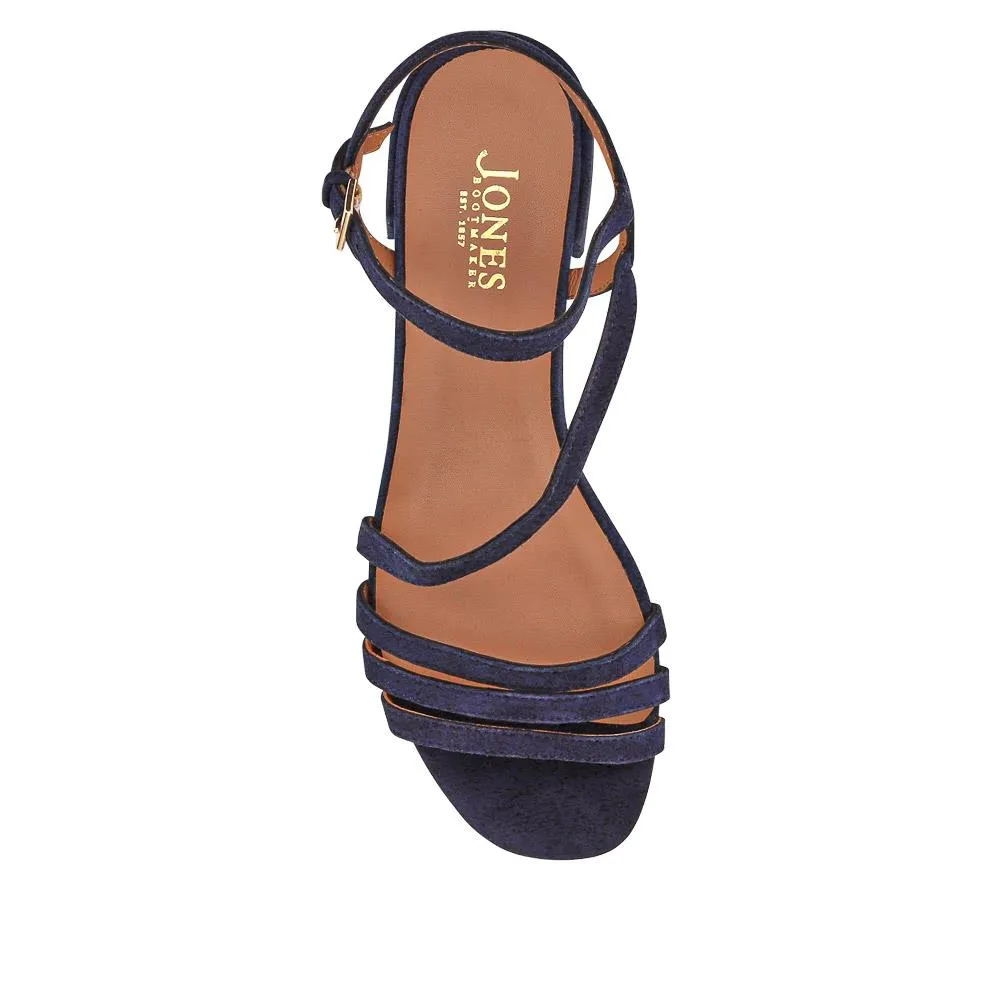 Ginette2 Heeled Leather Sandals - GINETTE2 / 325 061