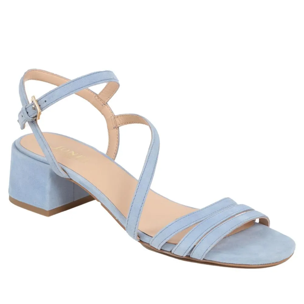 Ginette2 Heeled Leather Sandals - GINETTE2 / 325 061