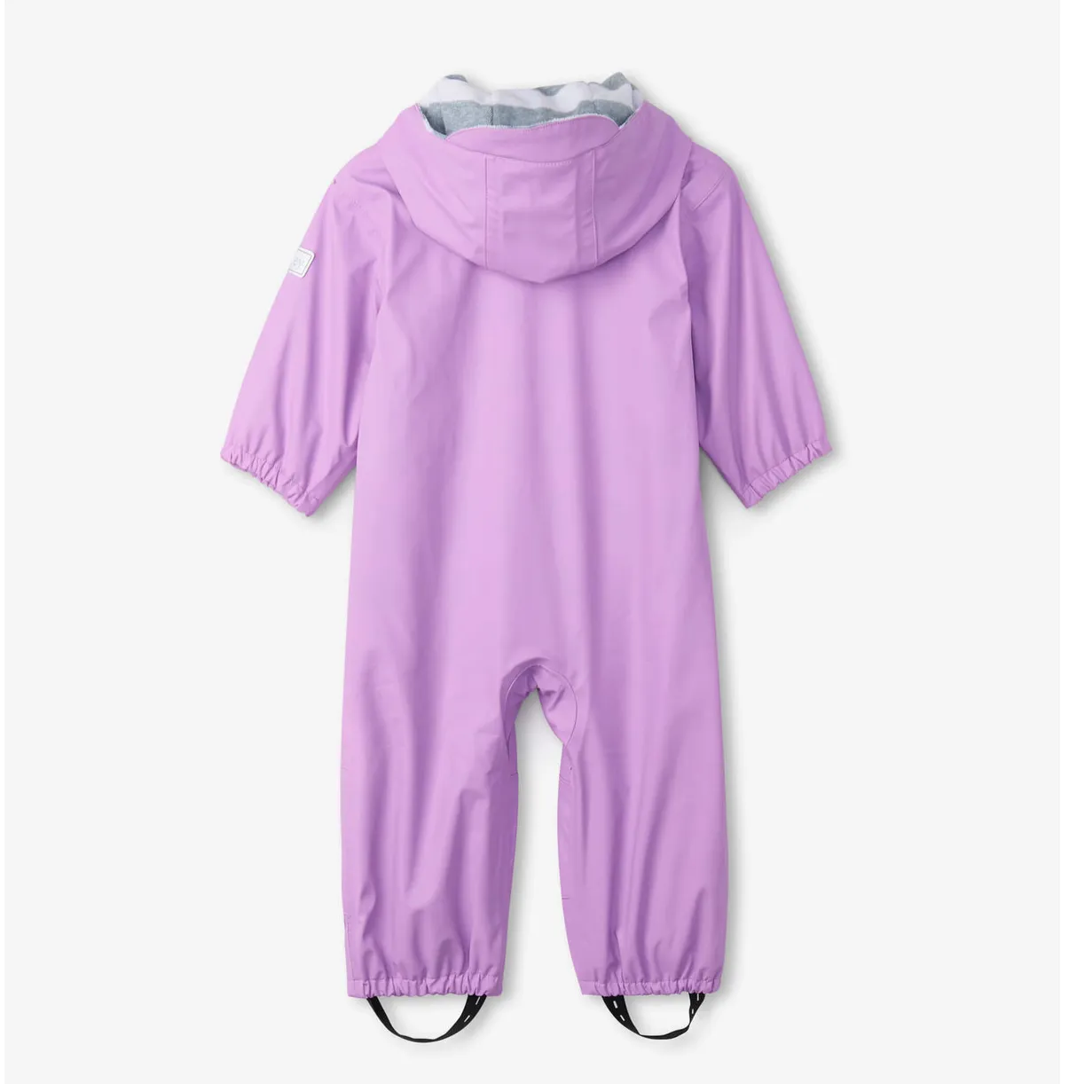 HATLEY Lilac Terry Lined Baby Rain Suit