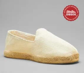 ivory herringbone