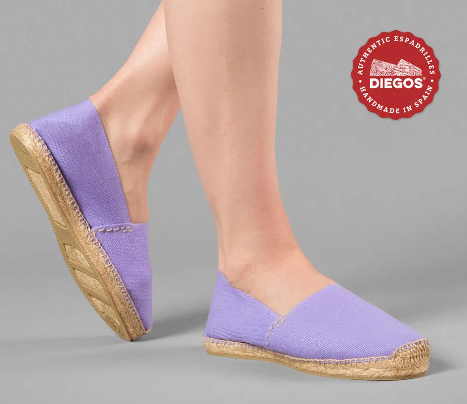 Lilac espadrilles