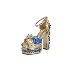 Luxury Gold Metallic Shoes