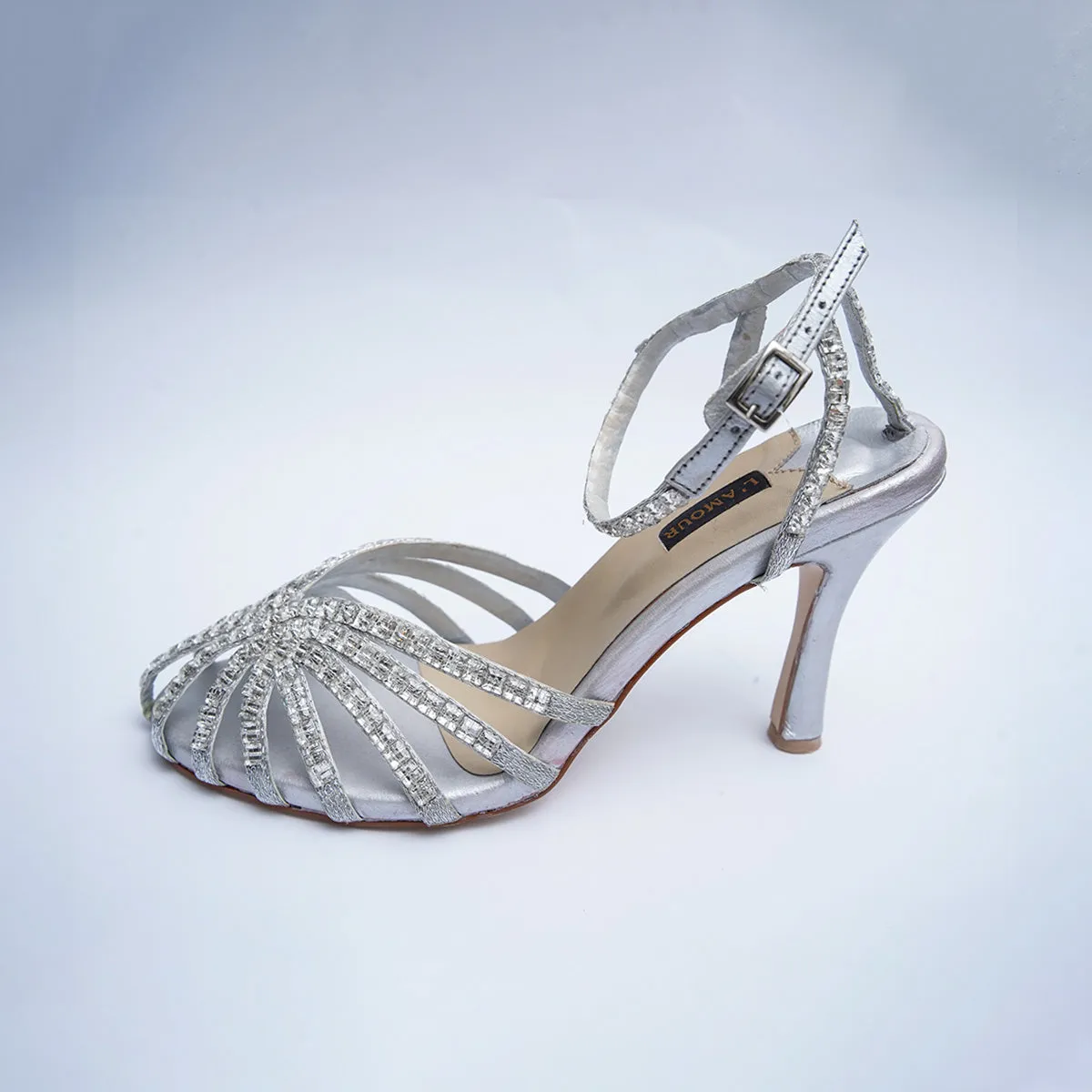 Magnafique Heels - Silver