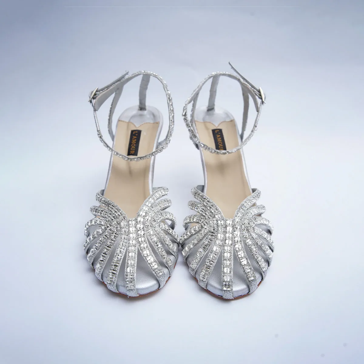 Magnafique Heels - Silver
