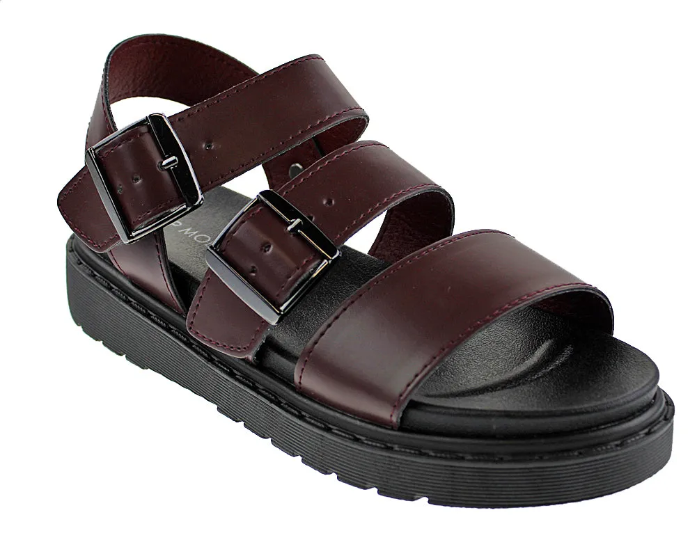 Mamo 6 Womens Platform Strappy Sandals