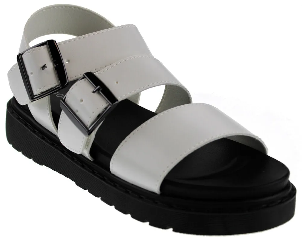 Mamo 6 Womens Platform Strappy Sandals