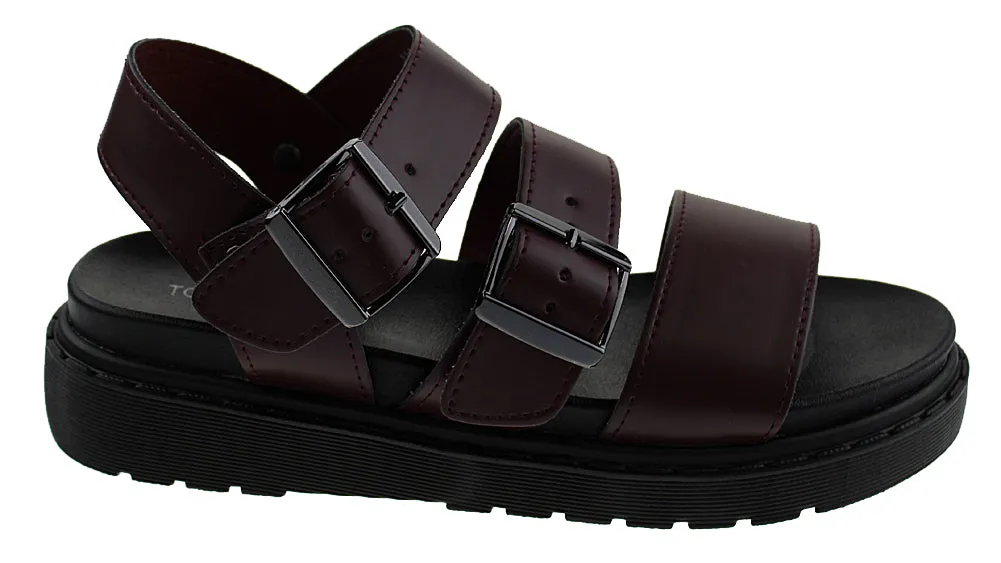 Mamo 6 Womens Platform Strappy Sandals