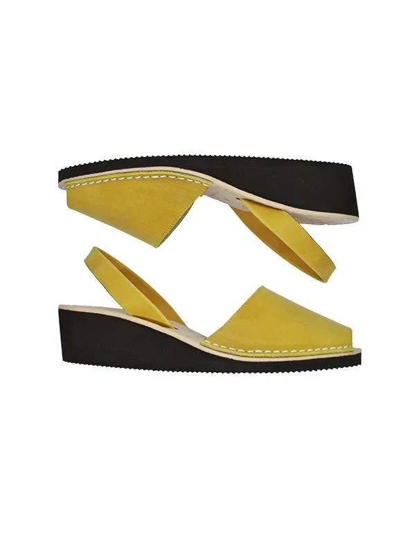 Menorquina Wax Safron Heel