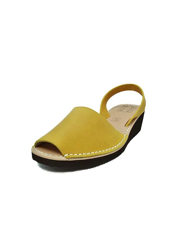 Menorquina Wax Safron Heel