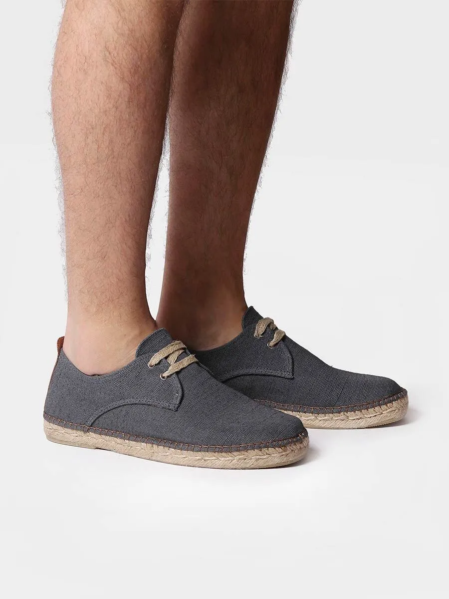Men's espadrilles with laces - DIXON