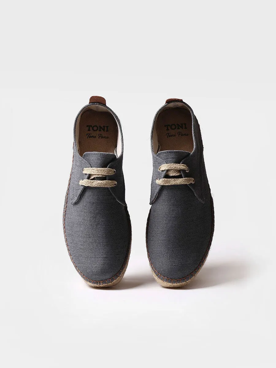 Men's espadrilles with laces - DIXON