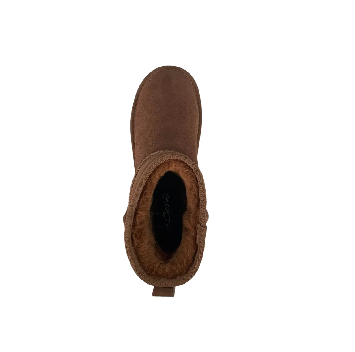 Mens Grosby Juneau Boot Slippers Tan