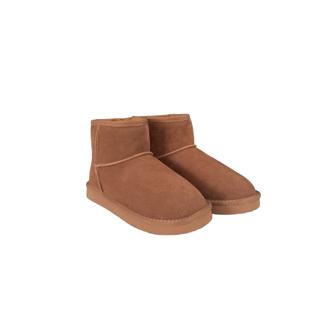 Mens Grosby Juneau Boot Slippers Tan