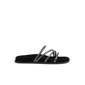 Milena Slides Gunmetal