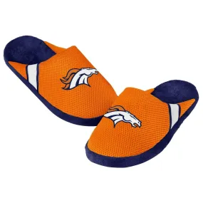 NFL Denver Broncos Jersey Slippers (Men's Medium - Size 9-10 US)