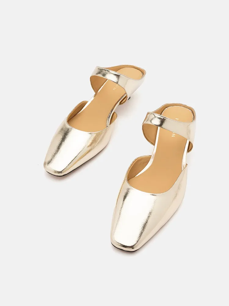 Nina Strapped Mules