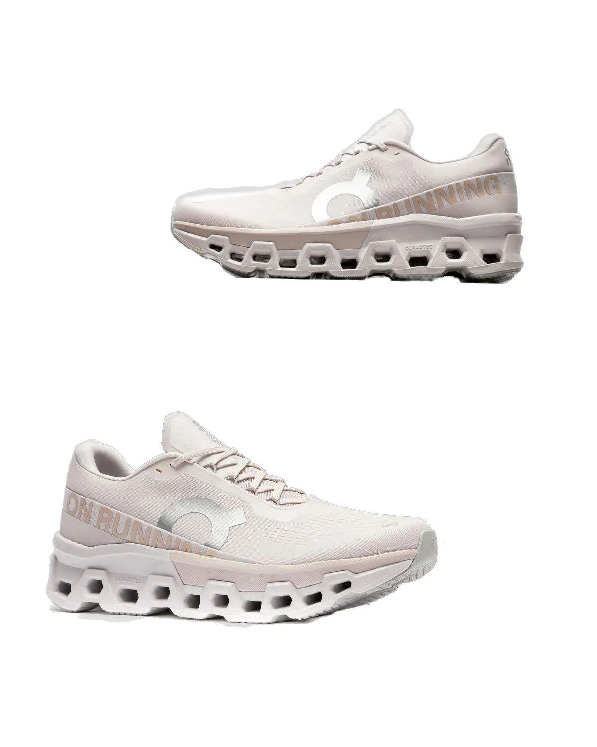 On Running Men's Cloudmonster 2 Shoes - Sand / Frost